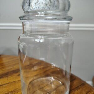Empty Storage Jar  ( Village Candle Nice Jar with Lid)